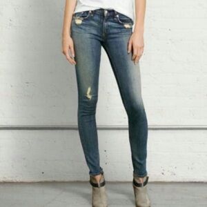 Rag & Bone destroyed Skinny Jeans Size 24